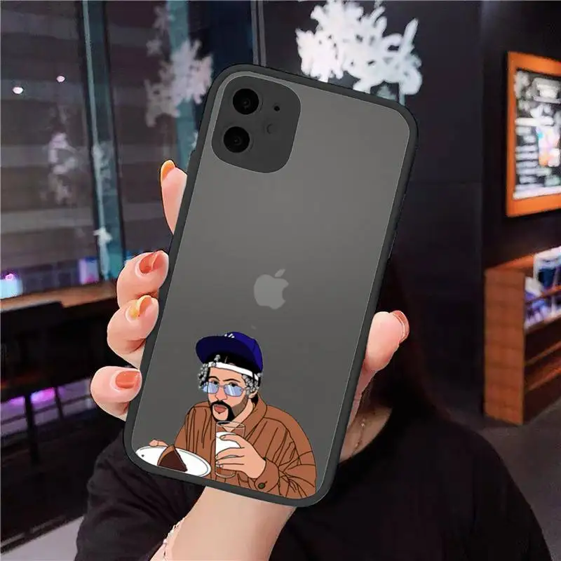 Yo Perreo Sola Bad Bunny Maluma Phone Case For iPhone 12 11 Mini Pro XR XS Max 7 8 Plus X Matte transparent cover
Yo Perreo Sola Bad Bunny Maluma Phone Case For iPhone 12 11 Mini Pro XR XS Max 7 8 Plus X Matte transparent cover