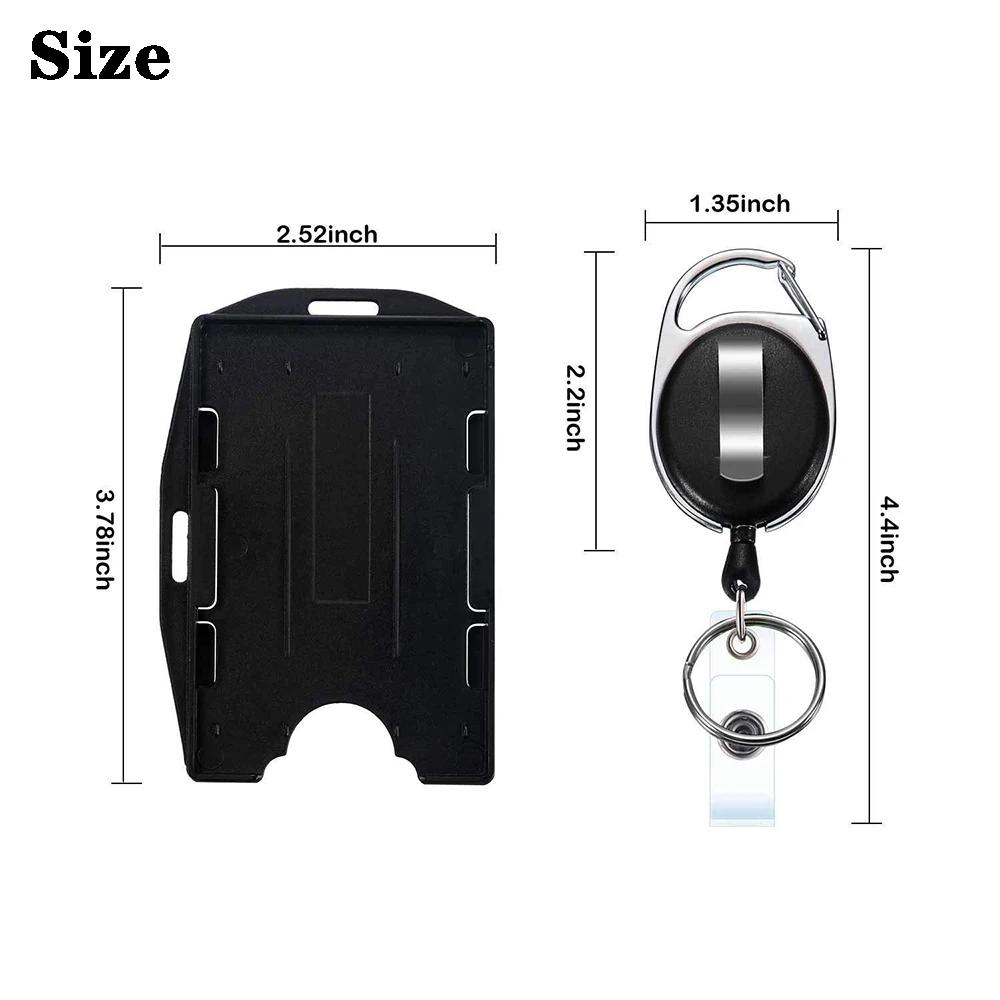 New Work Visit Bus Credit Card Case Women Men Retractable Pull Badge Holders with Reel Clip and Clear ID Card Holder
New Work Visit Bus Credit Card Case Women Men Retractable Pull Badge Holders with Reel Clip and Clear ID Card Holder