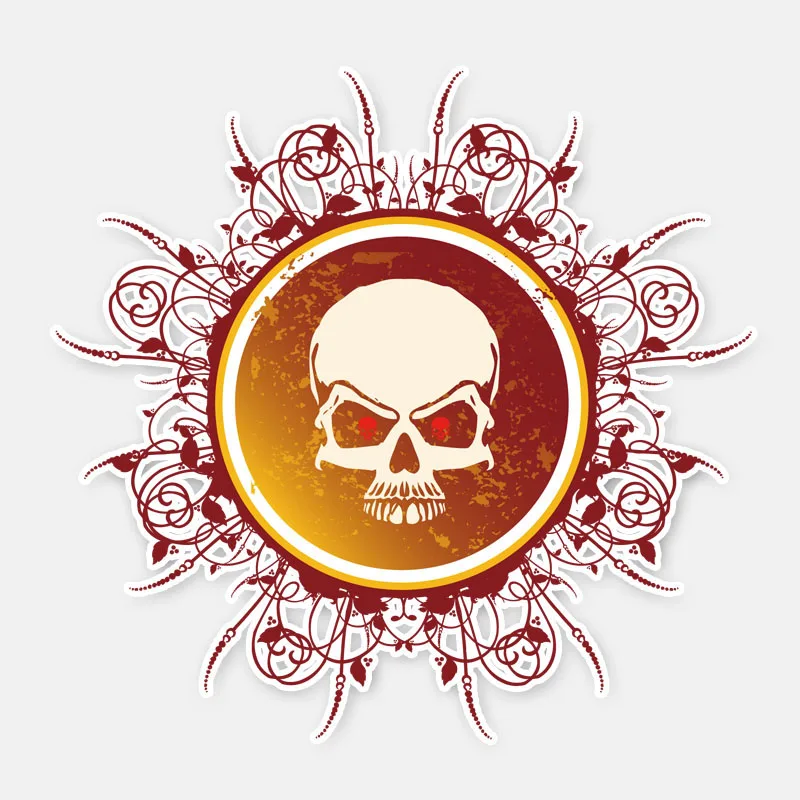 13CM Trend Skull Motorcycle Helmet Car Sticker Car Body Window Decal Window Windshield Accessories
13CM Trend Skull Motorcycle Helmet Car Sticker Car Body Window Decal Window Windshield Accessories