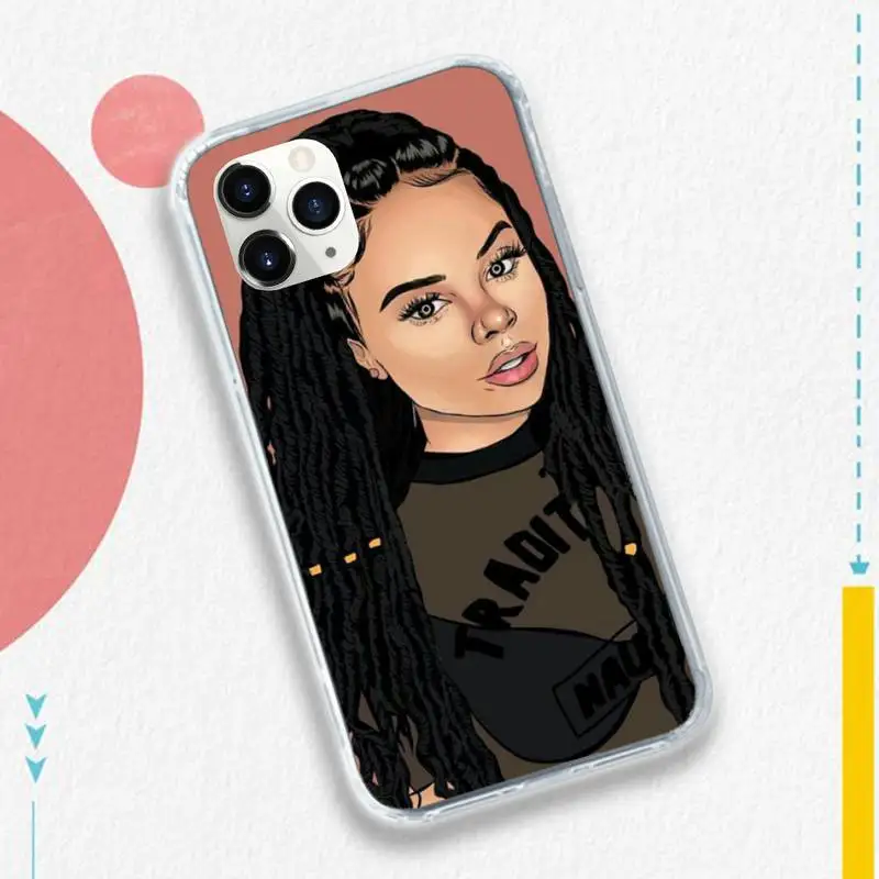 African Mexico melanin black girl Phone Case for iPhone 11 12 mini pro XS MAX 8 7 6 6S Plus X 5S SE 2020 XR
African Mexico melanin black girl Phone Case for iPhone 11 12 mini pro XS MAX 8 7 6 6S Plus X 5S SE 2020 XR