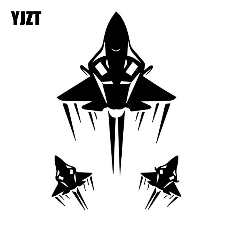 YJZT 12,2 см * 18,6 см Ослепительная Тройная Боевая крутая Самолетная виниловая наклейка высокого качества Автомобильная наклейка Красивая Черна...
YJZT 12,2 см * 18,6 см Ослепительная Тройная Боевая крутая Самолетная виниловая наклейка высокого качества Автомобильная наклейка Красивая Черна...