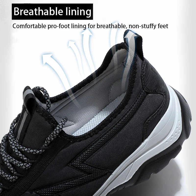 2021 New Ultralight Puncture-Proof Safety Shoes Outdoor Tooling Anti-Collision Work Men's Shoes Fashion Luminous Shoes Male