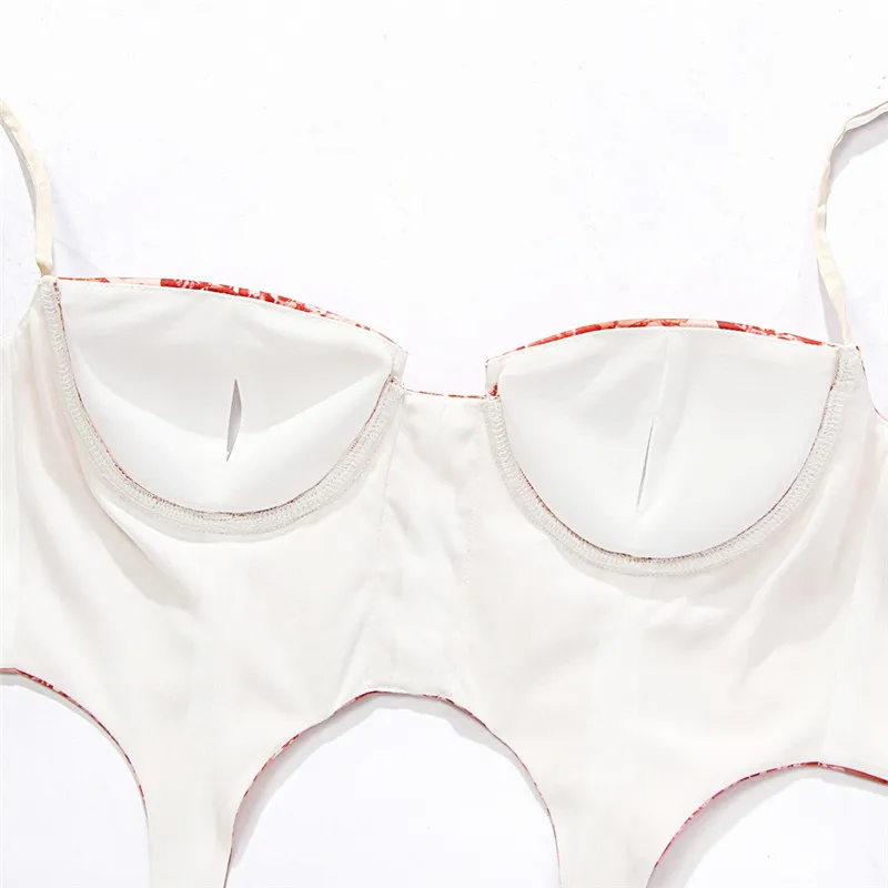 Women Summer Floral Printing Sling Bustier Crop Top Sexy Street Buckle Backless Corset Tops Ladies Retro Court Style Vest Camis
Women Summer Floral Printing Sling Bustier Crop Top Sexy Street Buckle Backless Corset Tops Ladies Retro Court Style Vest Camis