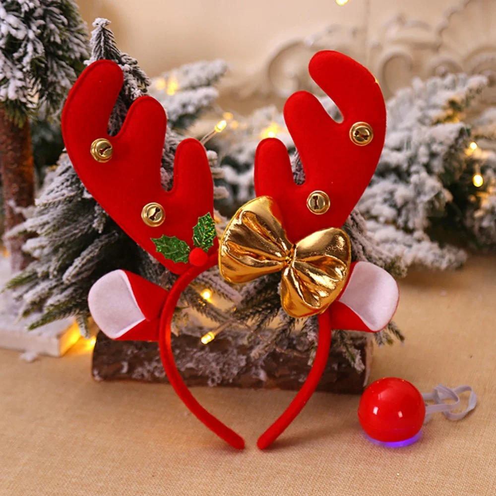 Christmas Headbands Kids Adult Party Cosplay Headwear Reindeer Ornaments Elk Antlers Headband Christmas Decorations
Christmas Headbands Kids Adult Party Cosplay Headwear Reindeer Ornaments Elk Antlers Headband Christmas Decorations