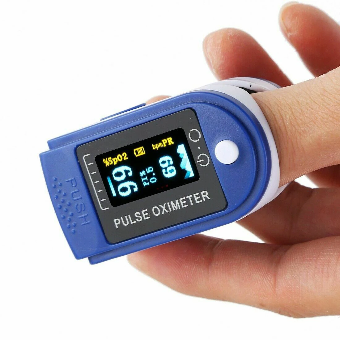 China Russian Fderation Warehouse Accurate CMS50D Fingertip Pulse Oximeter SPO2 Monitor
China Russian Fderation Warehouse Accurate CMS50D Fingertip Pulse Oximeter SPO2 Monitor