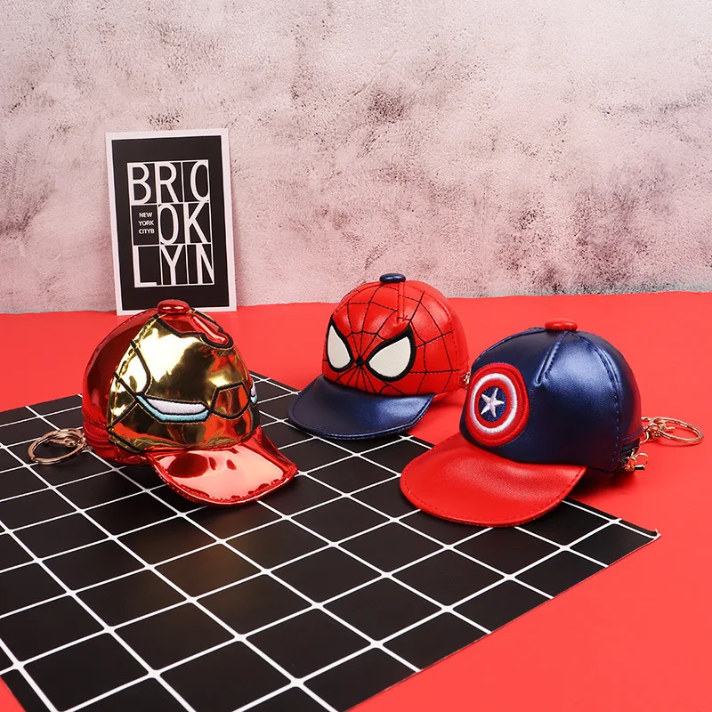 Disney Marvel PU Leather Mini Hat Coin Purse Creative Avengers Key Case Earphone Coin Case
Disney Marvel PU Leather Mini Hat Coin Purse Creative Avengers Key Case Earphone Coin Case