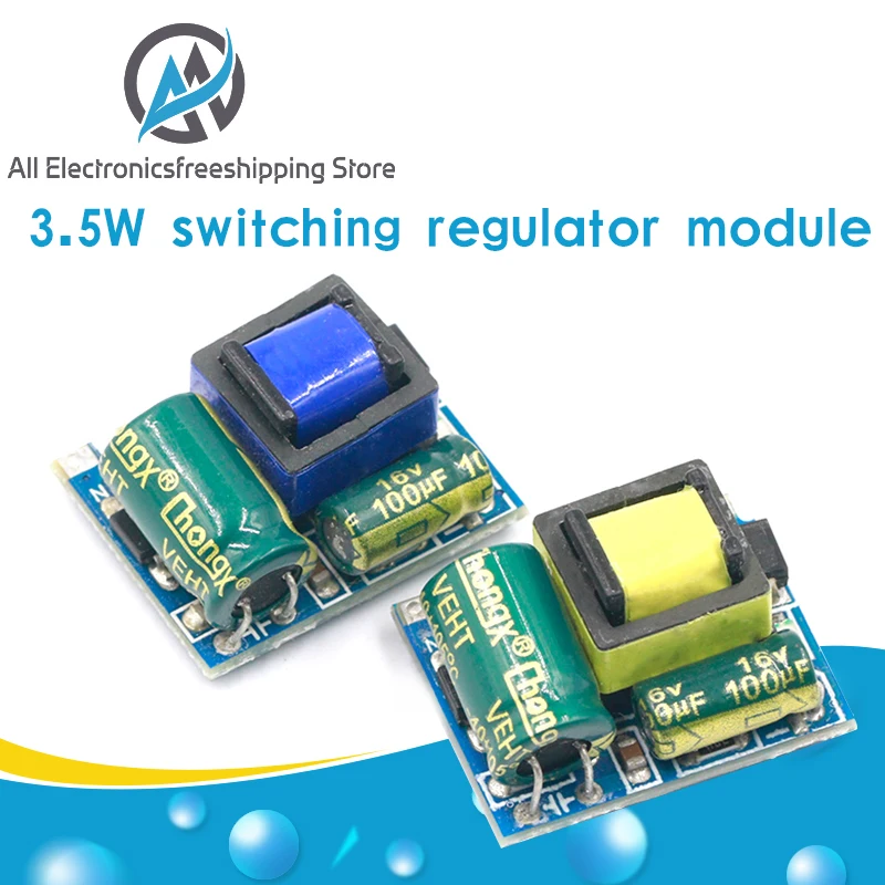AC DC 5V 700mA 12V 300mA 3 5 W изолированный выключатель Питание понижающий преобразователь