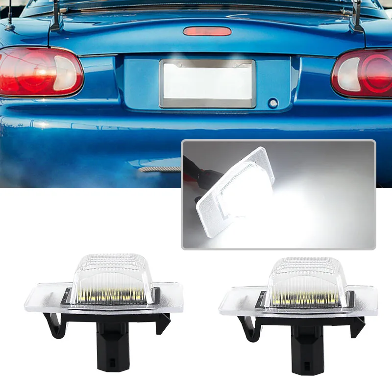 2Pcs Canbus LED Number License Plate Light Lamp Car Accessories For Mazda 323 MPV Protege Tribute Miata MX-5 Ford Escape Mercury
2Pcs Canbus LED Number License Plate Light Lamp Car Accessories For Mazda 323 MPV Protege Tribute Miata MX-5 Ford Escape Mercury