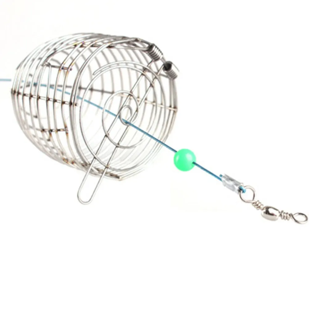 Carp Fishing Bait Cage Feeder Holder Fishing Lure Basket Fishing Pesca Stainless Steel Lure Basket Fishing Tackle Gear Accs
Carp Fishing Bait Cage Feeder Holder Fishing Lure Basket Fishing Pesca Stainless Steel Lure Basket Fishing Tackle Gear Accs
