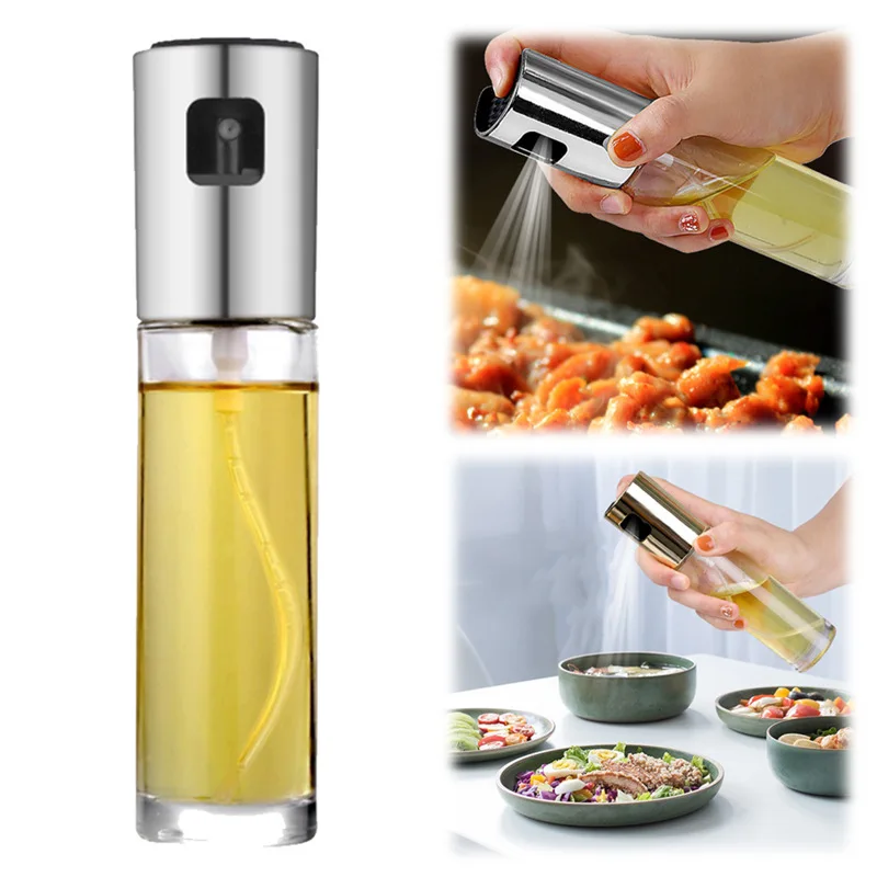 100ml BBQ Baking Olive Oil Spray Bottle Oil Vinegar Spray Bottle Water Pump Gravy Boat Grill BBQ Sprayer BBQ Tool Kitchen Gadget
100ml BBQ Baking Olive Oil Spray Bottle Oil Vinegar Spray Bottle Water Pump Gravy Boat Grill BBQ Sprayer BBQ Tool Kitchen Gadget