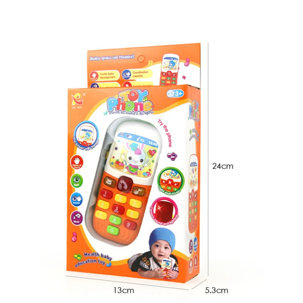 Imitation Phone Baby Educational Telephone Model Creative Kids Plaything (Random Color Batteries are Needed)
Imitation Phone Baby Educational Telephone Model Creative Kids Plaything (Random Color Batteries are Needed)