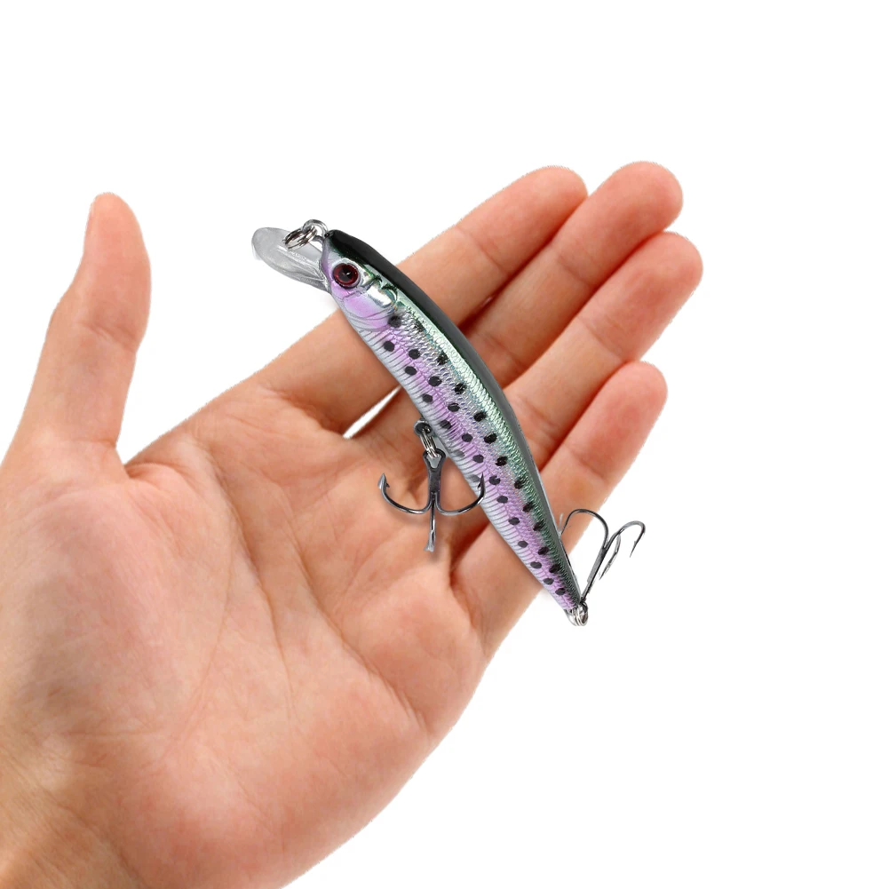 Minnow Fishing Lure 100mm 8g Mini Artificial Hard Bait Sinking Crankbait Wobblers Carp Perch Trout Fishing Tackle Accessories
Minnow Fishing Lure 100mm 8g Mini Artificial Hard Bait Sinking Crankbait Wobblers Carp Perch Trout Fishing Tackle Accessories