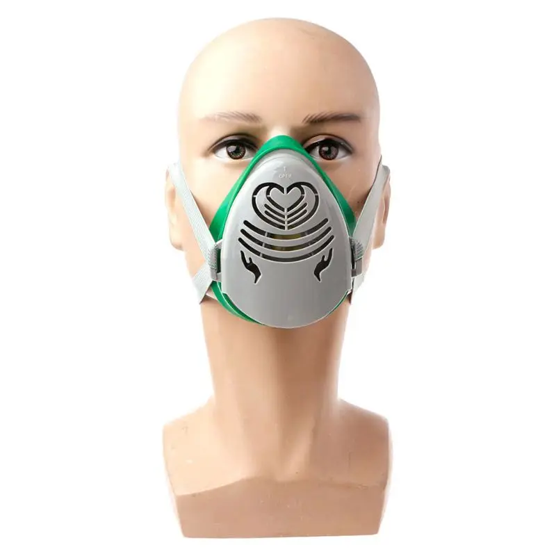 

N3800 Anti-Dust Facepiece Filter Paint Spraying Cartridge Respirator Gas Mask DropShip