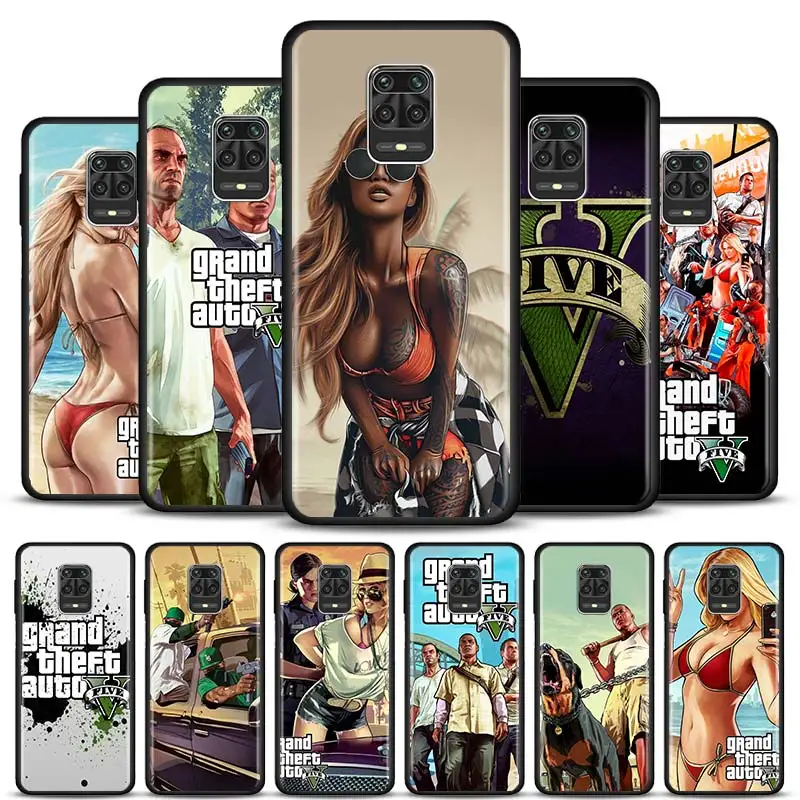 Grand Theft Auto GTA V Case For Xiaomi Redmi Note 10 Pro Max 9 8 7 Silicon Cover For Redmi K40 Pro Plus 9 Power 9A 9C 9T Shell 
Grand Theft Auto GTA V Case For Xiaomi Redmi Note 10 Pro Max 9 8 7 Silicon Cover For Redmi K40 Pro Plus 9 Power 9A 9C 9T Shell