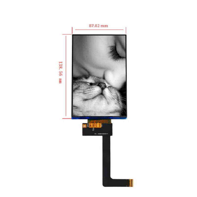 6.08 Inch Mono LCD Screen For Anycubic Photon Mono 2k 1620x2560 DXQ608-X03 LCD without backlight and glass protector
6.08 Inch Mono LCD Screen For Anycubic Photon Mono 2k 1620x2560 DXQ608-X03 LCD without backlight and glass protector