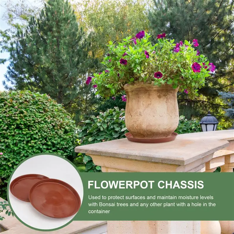 10pcs Plastic Flowerpot Drip Tray Plant Pot Saucer For Fleshiness Planter Garden Balcony Flowerpot Tray - Type 400 (Red)
10pcs Plastic Flowerpot Drip Tray Plant Pot Saucer For Fleshiness Planter Garden Balcony Flowerpot Tray - Type 400 (Red)