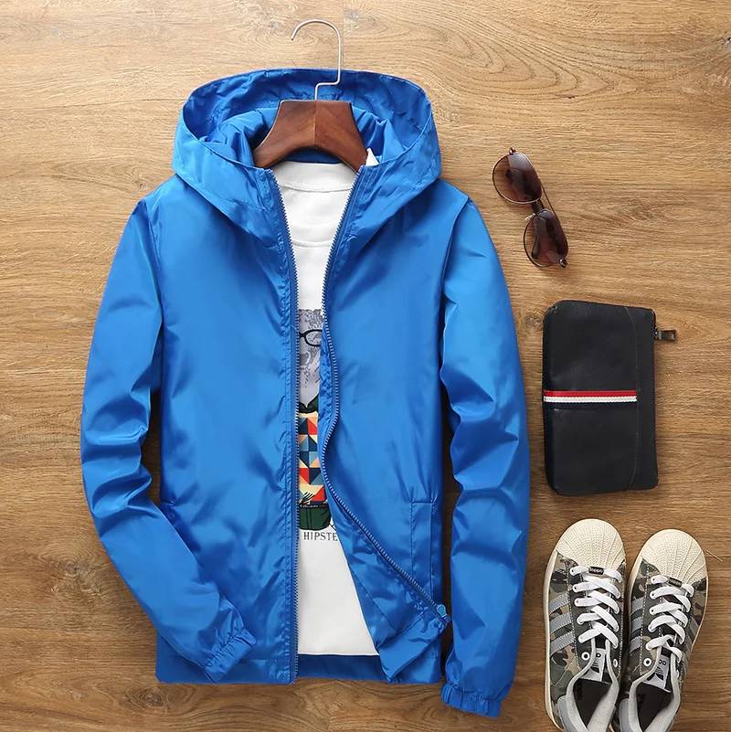 Casual sports jacket jacket men's windbreaker new 7 colors spring and summer fashion zipper thin coat men's casual hooded jacket
Casual sports jacket jacket men's windbreaker new 7 colors spring and summer fashion zipper thin coat men's casual hooded jacket