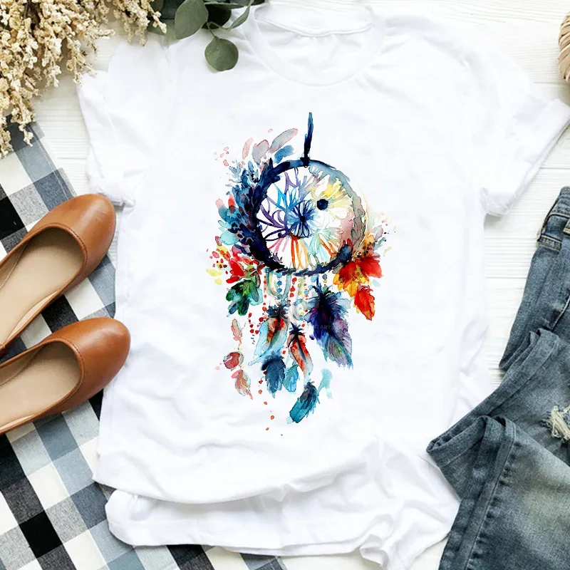 Women Lady Feather Vintage 90s Printing Clothing Floral Print T Tee Womens Tshirt Female Shirt Clothes Top Graphic T-shirt
Women Lady Feather Vintage 90s Printing Clothing Floral Print T Tee Womens Tshirt Female Shirt Clothes Top Graphic T-shirt