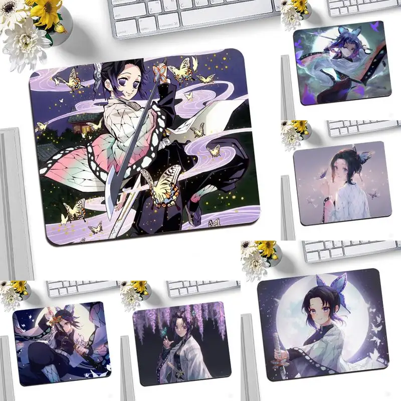 Demon Slayer Kochou Shinobu Durable Rubber Mouse Mat Pad Desktop Mousepad Gaming Small Mouse Pad 25X20CM Keyboard Mat
Demon Slayer Kochou Shinobu Durable Rubber Mouse Mat Pad Desktop Mousepad Gaming Small Mouse Pad 25X20CM Keyboard Mat