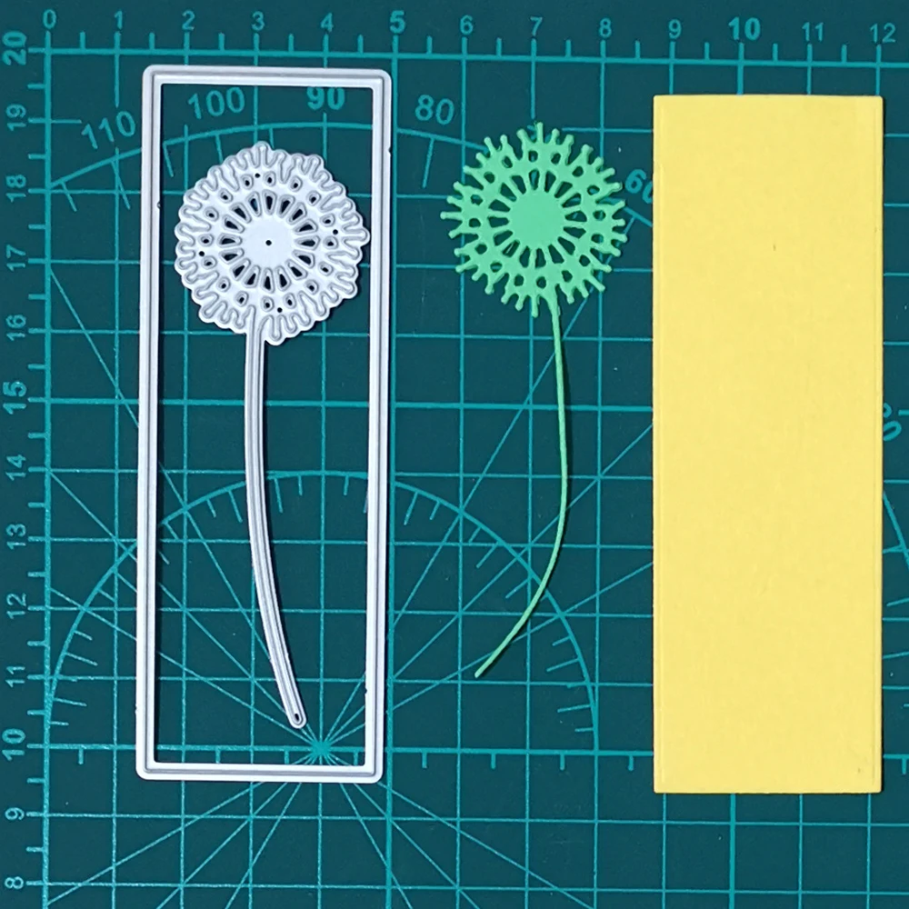

Dandelion/Etched 3D Flower Vignette Metal Cutting Dies For Stamps Scrapbooking Stencils DIY Paper Album Cards Decor Embossing