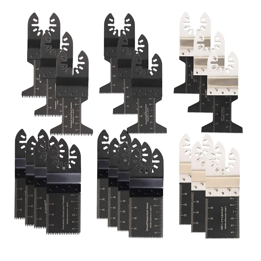 20pcs Metal Cutting Saw Blade Oscillating Saw Blades MultiTool Oscillating Saw Blades For Renovator Power Wood Cutting Tool Bits
20pcs Metal Cutting Saw Blade Oscillating Saw Blades MultiTool Oscillating Saw Blades For Renovator Power Wood Cutting Tool Bits