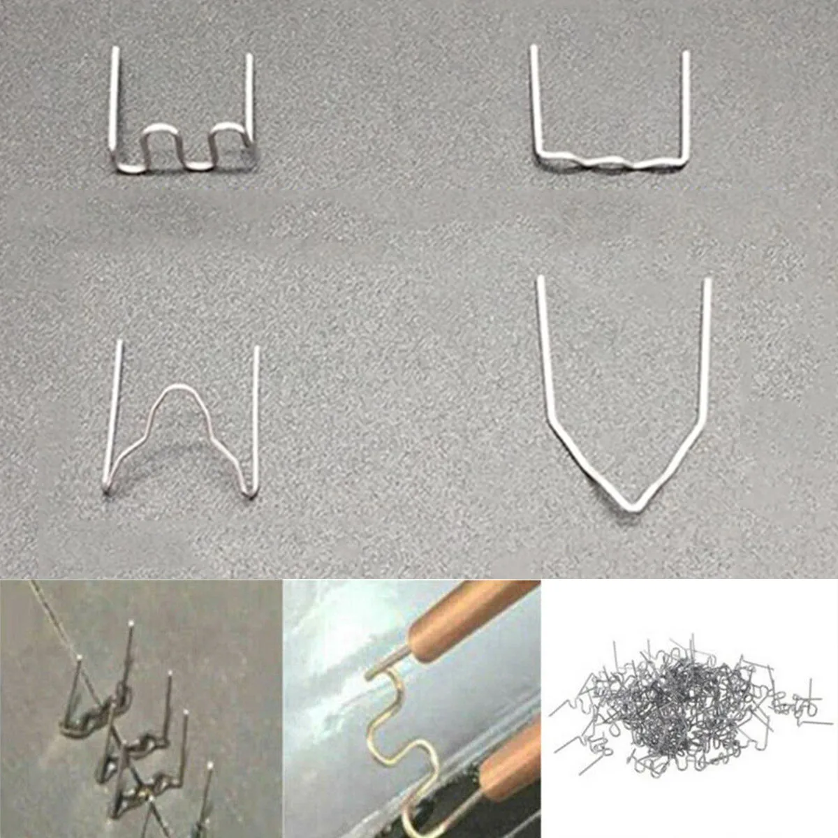 Скобы для степлера для сварки пластика/ремонт автомобильного бампера инструмент для серебра скобы 
Скобы для степлера для сварки пластика/ремонт автомобильного бампера инструмент для серебра скобы