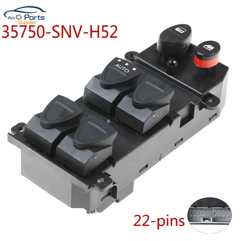 New 35750-SNV-H52 35750-SNA-A130 Power Window Switch For Honda Civic 1.3 1.8 2.0 2006-2011 35750SNVH52
New 35750-SNV-H52 35750-SNA-A130 Power Window Switch For Honda Civic 1.3 1.8 2.0 2006-2011 35750SNVH52