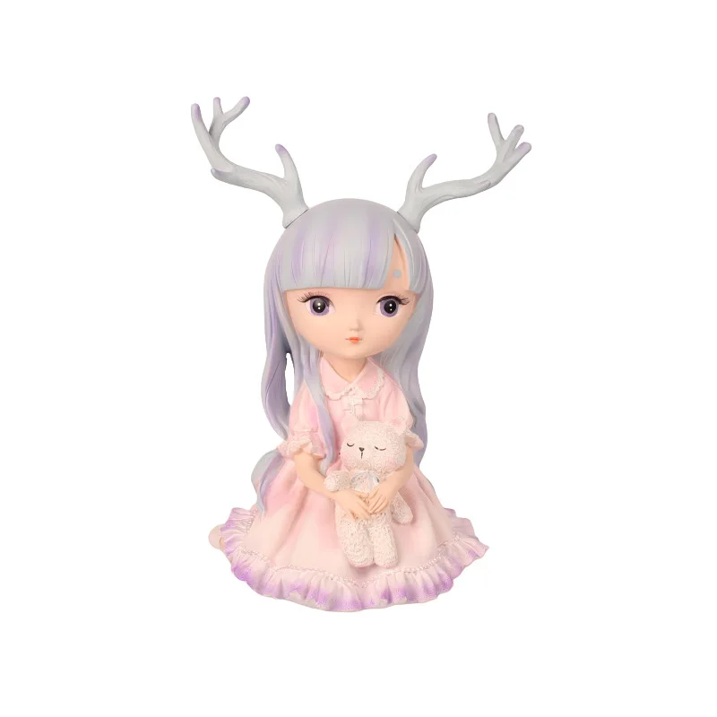 New Style Deer Resin Craft Ornament Cute Exquisite Gift Bedroom Study Living Room Decorations
New Style Deer Resin Craft Ornament Cute Exquisite Gift Bedroom Study Living Room Decorations