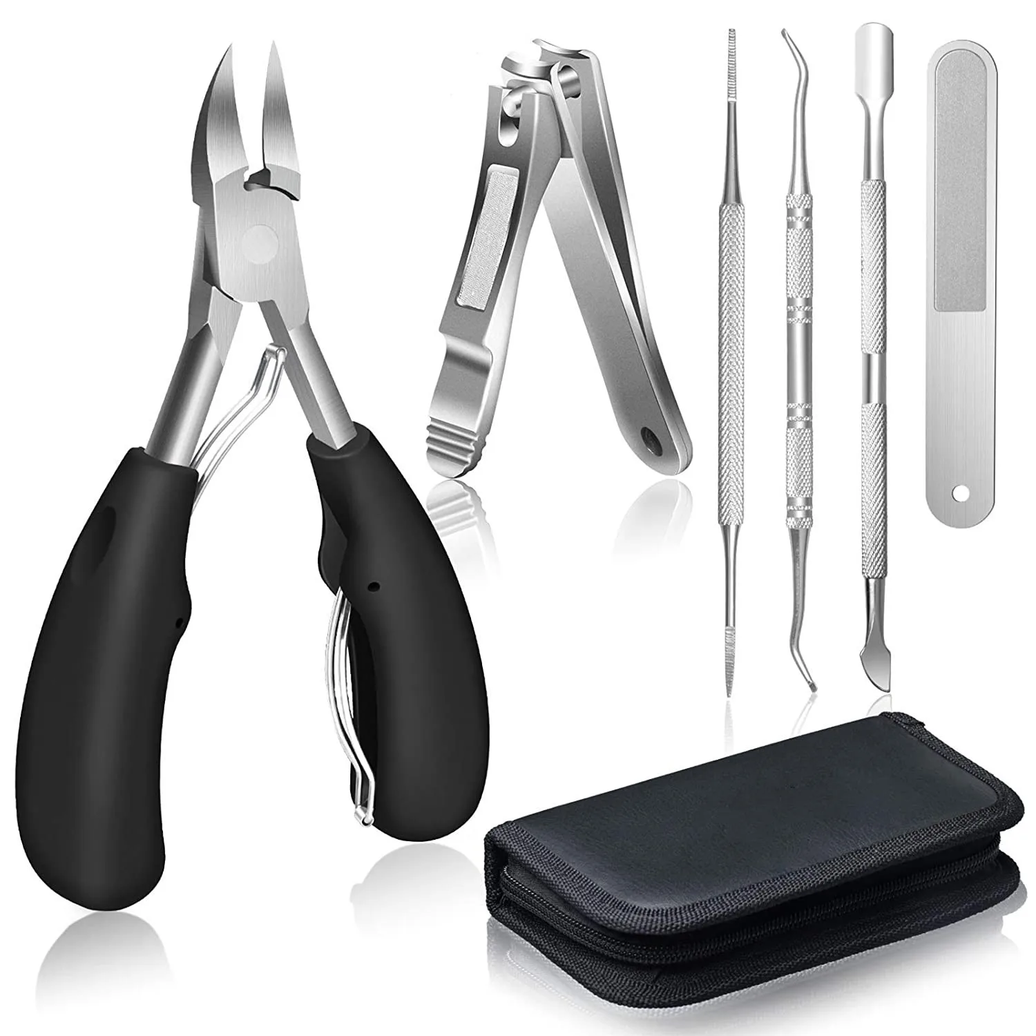 6PCS Pedicure Tools Professional Foot Care Kit Ingrown Toenail Removal Correction Clippers Toe Nail File Lifter Nail Treatment
6PCS Pedicure Tools Professional Foot Care Kit Ingrown Toenail Removal Correction Clippers Toe Nail File Lifter Nail Treatment