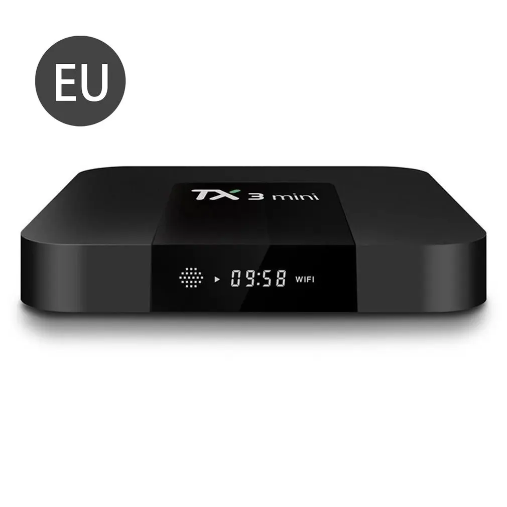 TX3 Mini Tv Box Smart 5G Wifi Smart Quad-core Wireless Network Set Top Box Dual Frequency Digital TV Set Top Box
TX3 Mini Tv Box Smart 5G Wifi Smart Quad-core Wireless Network Set Top Box Dual Frequency Digital TV Set Top Box