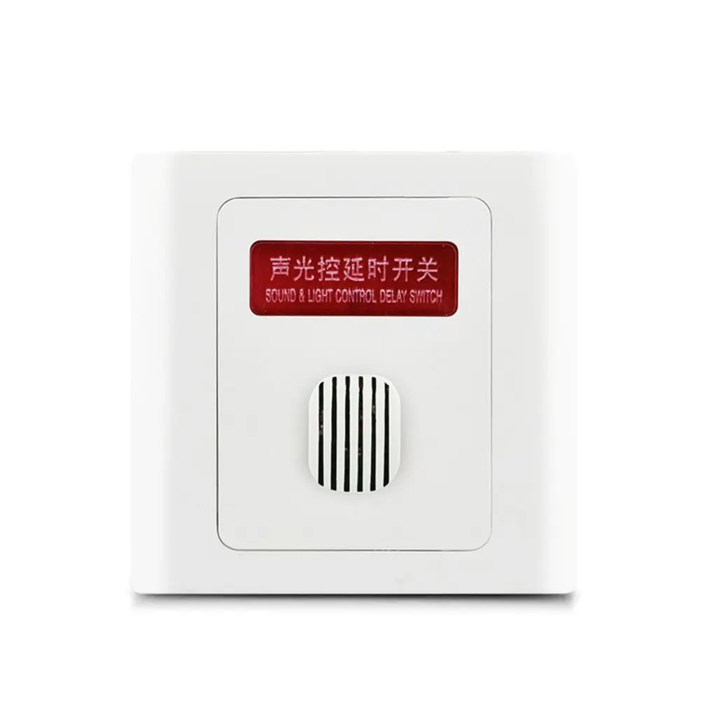 220V Sound Control Switch Intelligent Time Delay Wall Mounted Voice Sensor Switch Quality Drop Shipping
220V Sound Control Switch Intelligent Time Delay Wall Mounted Voice Sensor Switch Quality Drop Shipping