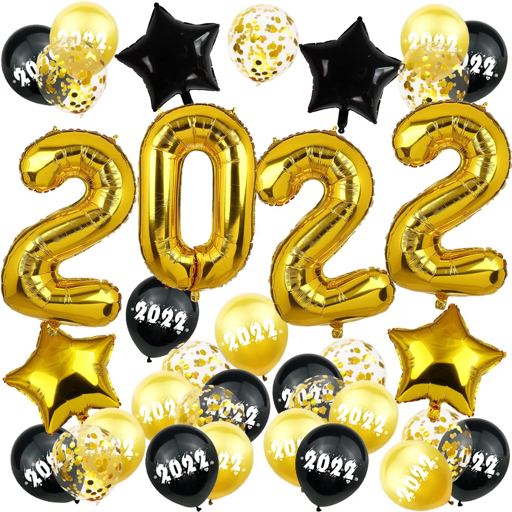 Amawill 1Set/36Pcs 2022Graduating Class Party Theme Balloon Gold Number Foil Balloons Decoration 2022 Anniversary Birthday Decor
Amawill 1Set/36Pcs 2022Graduating Class Party Theme Balloon Gold Number Foil Balloons Decoration 2022 Anniversary Birthday Decor