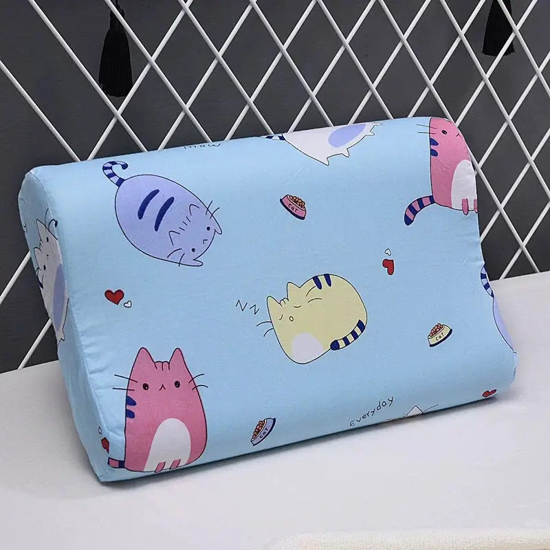 2 Styles Children'S Memory Foam Pillows Cotton Skin-Friendly Pillowcase Resilient Pillows Care Washable Head Support Pillow
2 Styles Children'S Memory Foam Pillows Cotton Skin-Friendly Pillowcase Resilient Pillows Care Washable Head Support Pillow