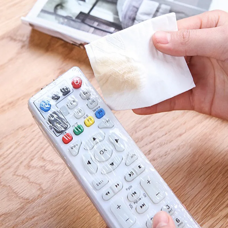 5pcs Dust Proof Waterproof Heat Shrink Film Clear Video TV Air Condition Remote Cover Case Storage Bags Protector 27*11cm
5pcs Dust Proof Waterproof Heat Shrink Film Clear Video TV Air Condition Remote Cover Case Storage Bags Protector 27*11cm