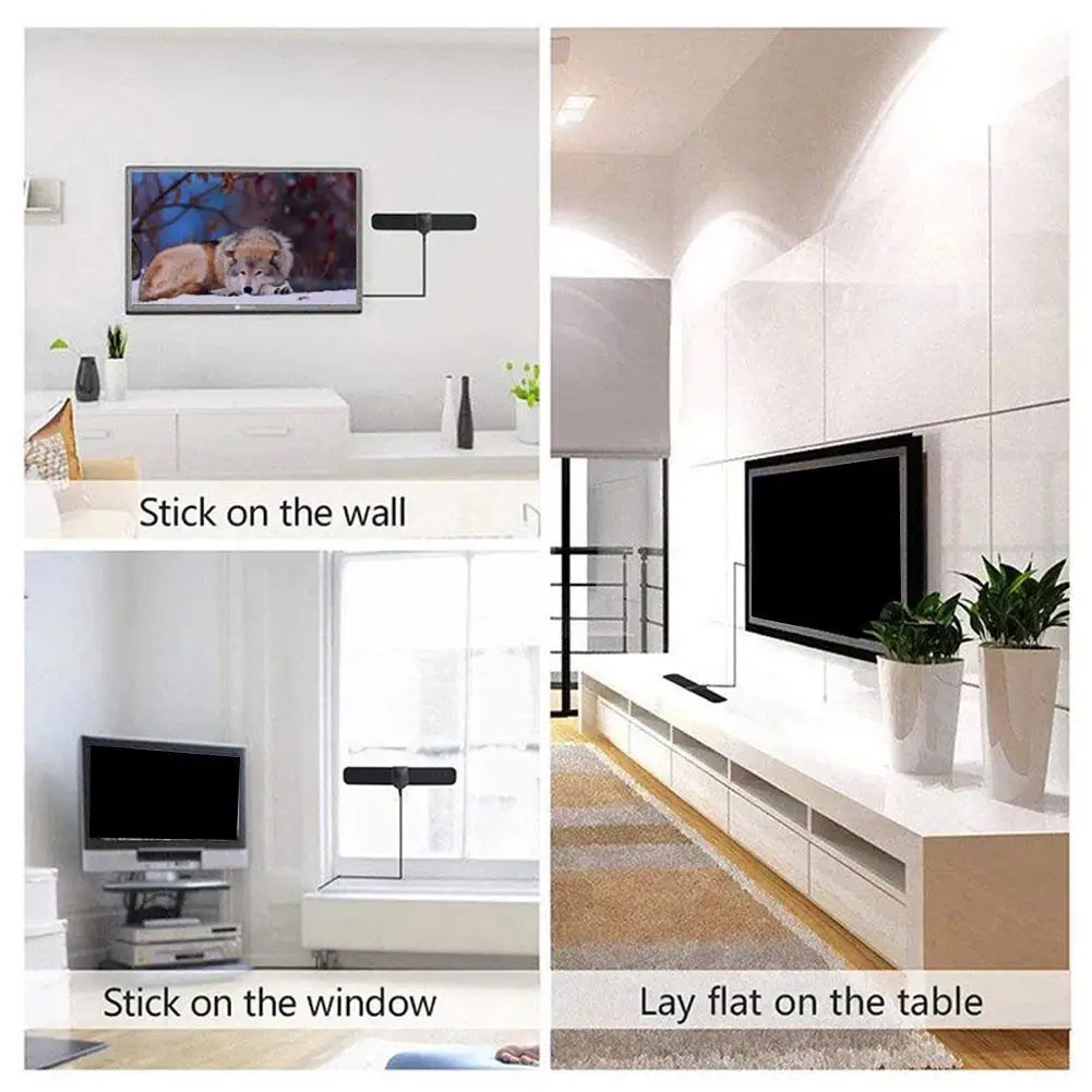 Indoor HDTV 25 Mile Range Antenna TV Digital HD 4K For Digital 1080p Antena Antenna Car Digital Support Tv Box Antenna
Indoor HDTV 25 Mile Range Antenna TV Digital HD 4K For Digital 1080p Antena Antenna Car Digital Support Tv Box Antenna