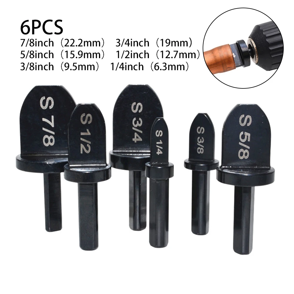 6pcs Tube Pipe Expander Bearing Steel Swaging Tool For Air Conditioner With 1/4" 3/8" 1/2" 5/8" 3/4" 7/8" Bits
6pcs Tube Pipe Expander Bearing Steel Swaging Tool For Air Conditioner With 1/4" 3/8" 1/2" 5/8" 3/4" 7/8" Bits
