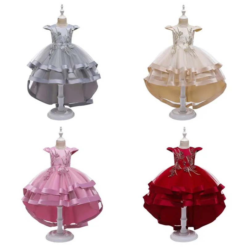 Princess Dresses 4-12T Summer 5 Colors Ball Gown Girls Dresses Kid Girl Party Dress Sleeveless Heavy Industry Embroidered Dress
Princess Dresses 4-12T Summer 5 Colors Ball Gown Girls Dresses Kid Girl Party Dress Sleeveless Heavy Industry Embroidered Dress