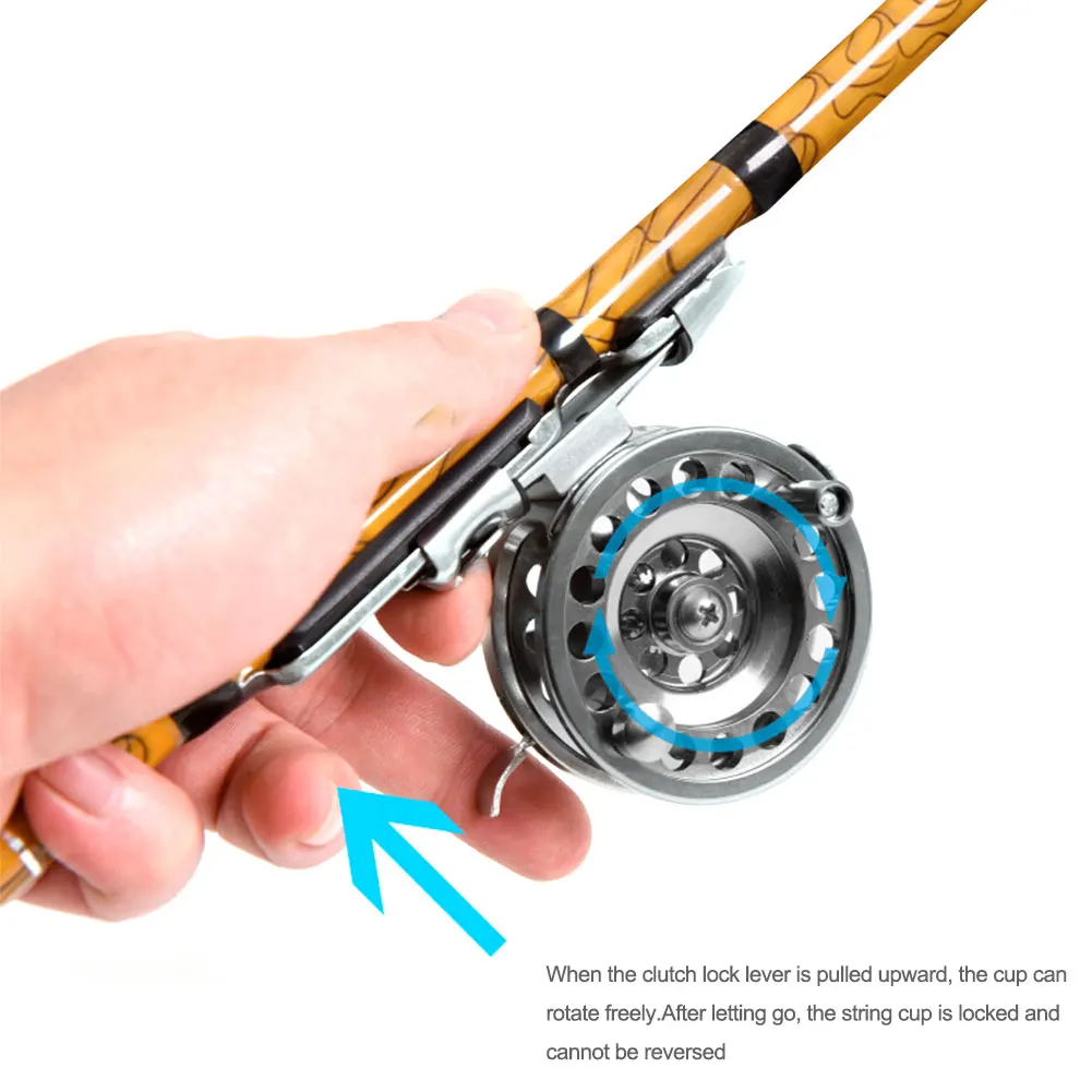 Full Aluminum Ice Fishing Reels Gear ratio 1:1 Fishing Reel Fly Fishing Reels For Ice Fishing Fly Fishing Tackle Right Hand
Full Aluminum Ice Fishing Reels Gear ratio 1:1 Fishing Reel Fly Fishing Reels For Ice Fishing Fly Fishing Tackle Right Hand