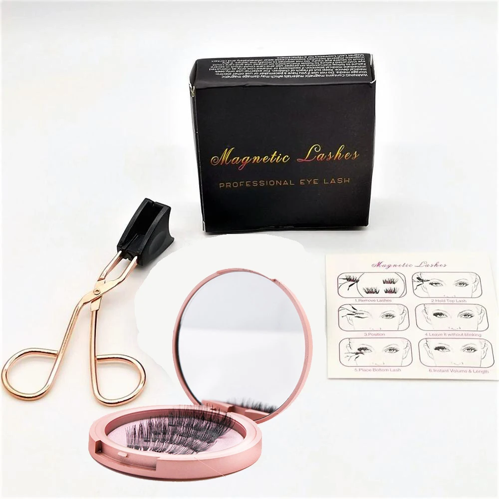 NEW With Mirror 5 Magnet Magnetic Eyelashes 2 Pairs With Applicator faux cils magnetique Natural False Eyelashes Long Mink lashe
NEW With Mirror 5 Magnet Magnetic Eyelashes 2 Pairs With Applicator faux cils magnetique Natural False Eyelashes Long Mink lashe