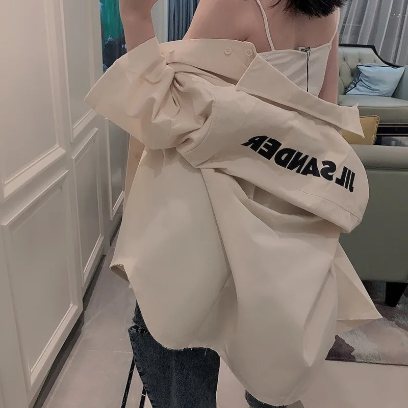 Рубашка JIL SANDER мужская с принтом букв, свободная джинсовая рубашка с большой спинкой, профиль инструментальной обработки, уличная одежда в с...
Рубашка JIL SANDER мужская с принтом букв, свободная джинсовая рубашка с большой спинкой, профиль инструментальной обработки, уличная одежда в с...