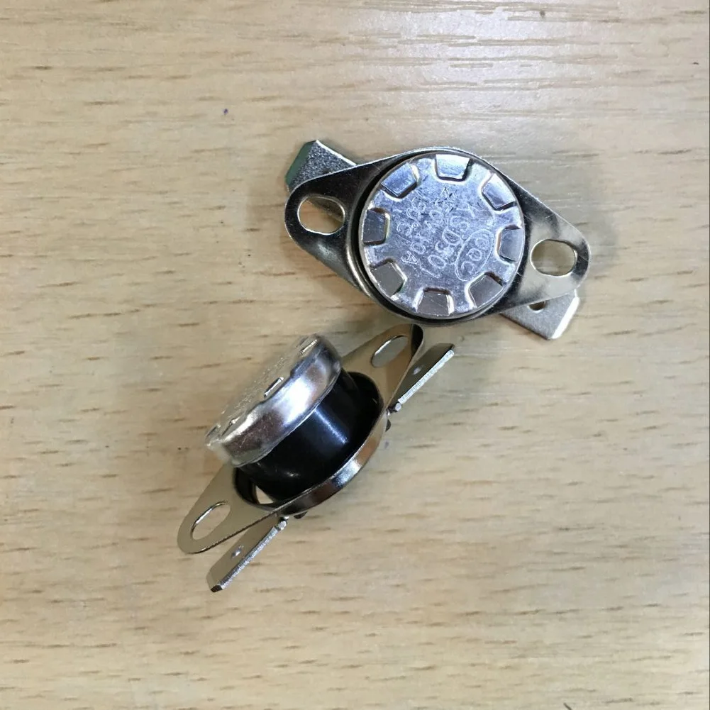 KSD301 0-160 degrees C 10A 250V KSD-301 Normally Open/Closed Temperature Switch Thermostat x 10PCS
KSD301 0-160 degrees C 10A 250V KSD-301 Normally Open/Closed Temperature Switch Thermostat x 10PCS