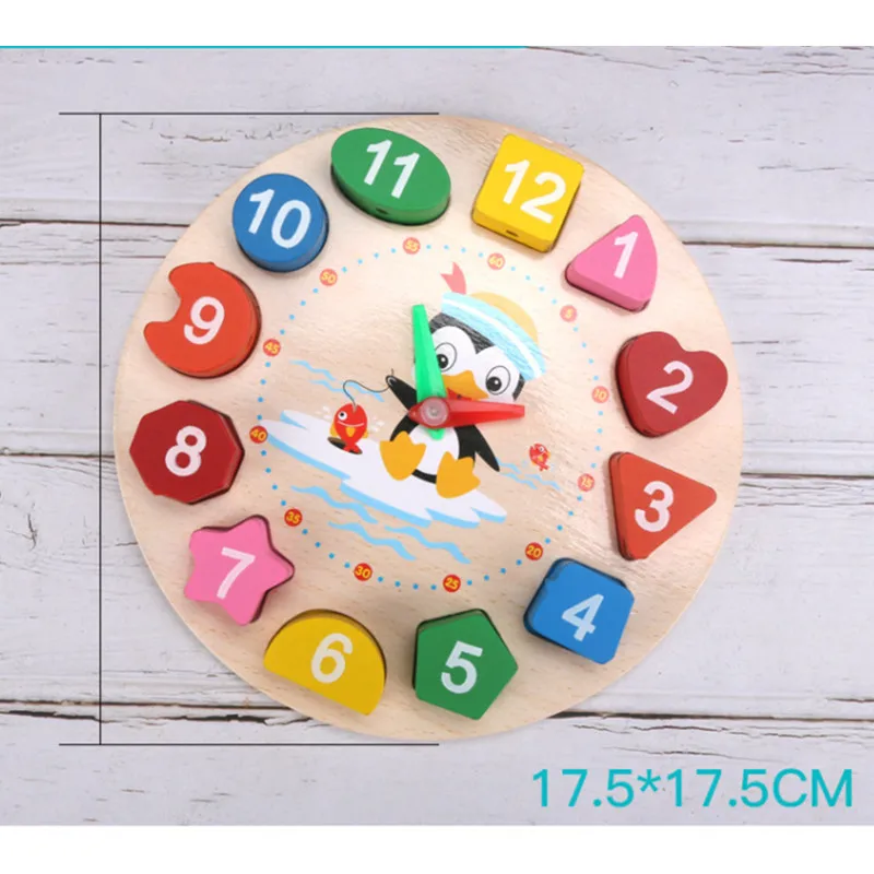 Baby Puzzle Enlightenment Baby's Color Clock Beaded Building Blocks Digital Shape Cognitive Thinking Training Wooden Toy
Baby Puzzle Enlightenment Baby's Color Clock Beaded Building Blocks Digital Shape Cognitive Thinking Training Wooden Toy