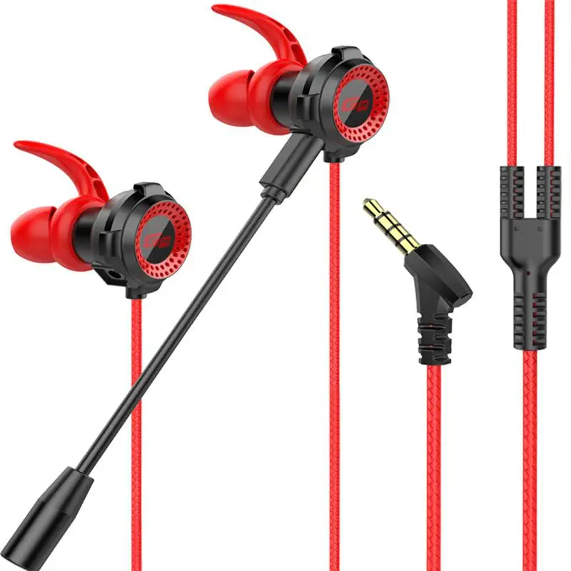 Gaming Headset Wired Earphone Headphone With Microphone In-Ear Stereo Noise Cancelling Earphone 
Gaming Headset Wired Earphone Headphone With Microphone In-Ear Stereo Noise Cancelling Earphone