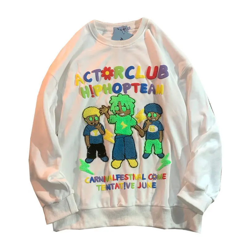 Fashion Korean Graphic Print Sweatshirt Women Oversized Long Sleeve Autumn Casual Harajuku Teens Hip Hop StreetwearSweatshirt
Fashion Korean Graphic Print Sweatshirt Women Oversized Long Sleeve Autumn Casual Harajuku Teens Hip Hop StreetwearSweatshirt