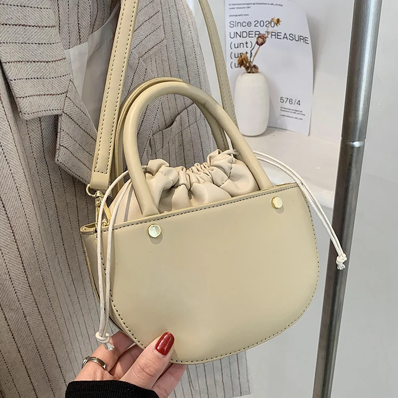 Small PU Leather Crossbody Bags for Women 2021New Half Round Shoulder Handbags and Purses
Small PU Leather Crossbody Bags for Women 2021New Half Round Shoulder Handbags and Purses