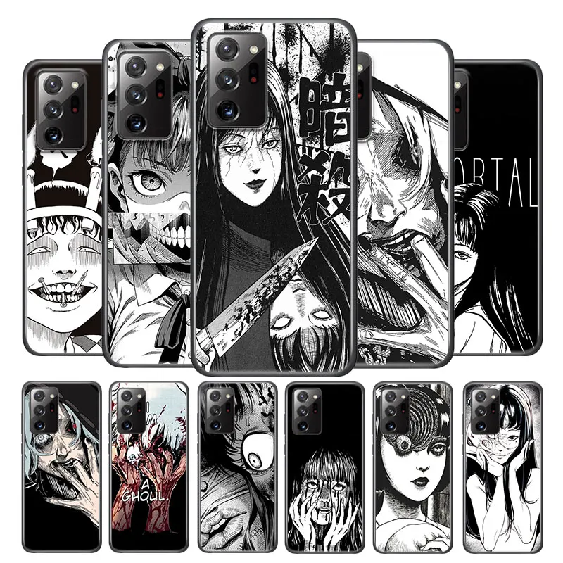 Junji Ito Terror Horror Anime for Samsung Note 20 Ultra Plus 10 9 8 F52 M62 M60 M31 M02 M01 Core Silicone Soft Black Phone Case
Junji Ito Terror Horror Anime for Samsung Note 20 Ultra Plus 10 9 8 F52 M62 M60 M31 M02 M01 Core Silicone Soft Black Phone Case