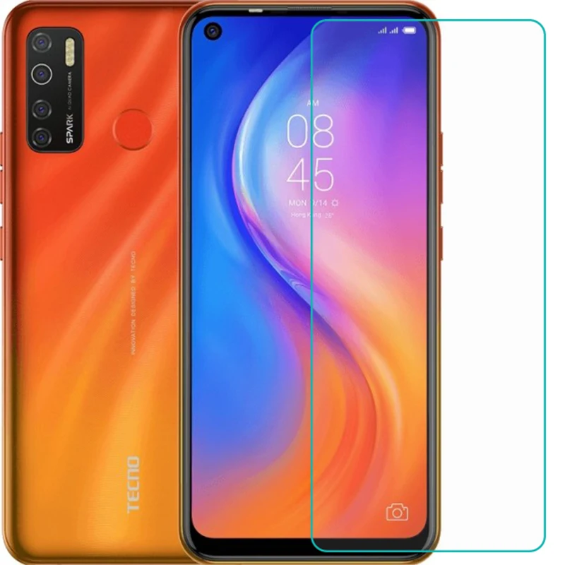Закаленное стекло для Tecno Spark 5 Pro защитная пленка экрана Spark5 | Мобильные телефоны и