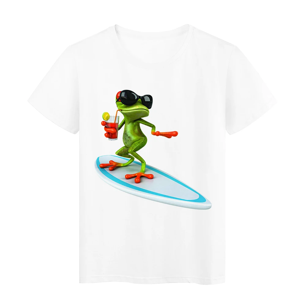 Personalized Design T Shirt 3D Frog Printed Hipster Women Clothes Funny Casual Tops Summer Versatile Loose Breathable Ropa Mujer
Personalized Design T Shirt 3D Frog Printed Hipster Women Clothes Funny Casual Tops Summer Versatile Loose Breathable Ropa Mujer