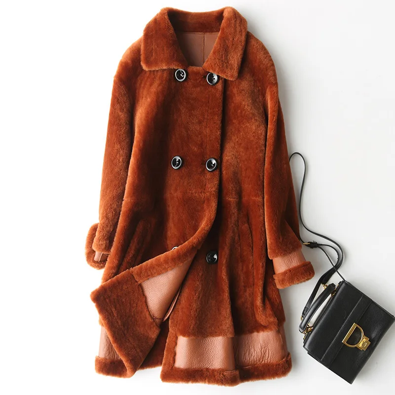 Real Women's Fur Coat 2020 New Luxury Natural Sheep Shearing Fur Coats Female Winter Jacket Women Wool Jackets WYQ963 s s
Real Women's Fur Coat 2020 New Luxury Natural Sheep Shearing Fur Coats Female Winter Jacket Women Wool Jackets WYQ963 s s