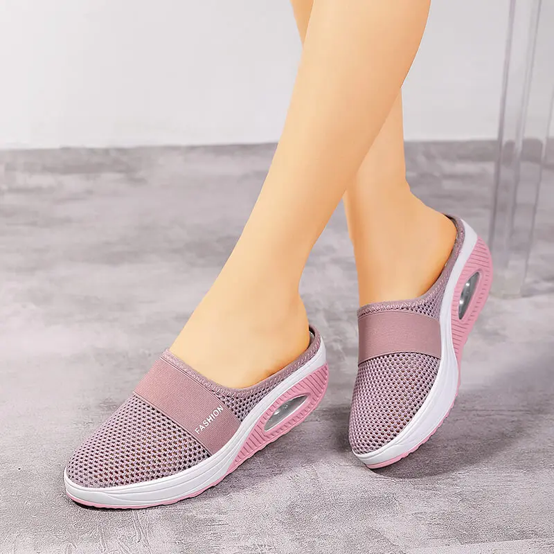 Summer Women Casual Shoes Breathable Mesh Half Shoes Women Platform Mesh Sneakers Ladies Slip on Half Loafers Chaussure Femme
Summer Women Casual Shoes Breathable Mesh Half Shoes Women Platform Mesh Sneakers Ladies Slip on Half Loafers Chaussure Femme